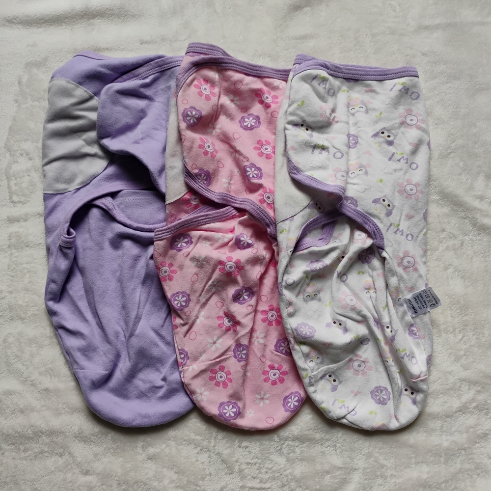 Insular Set Of 3 Baby Swaddles | Size Sm/Md